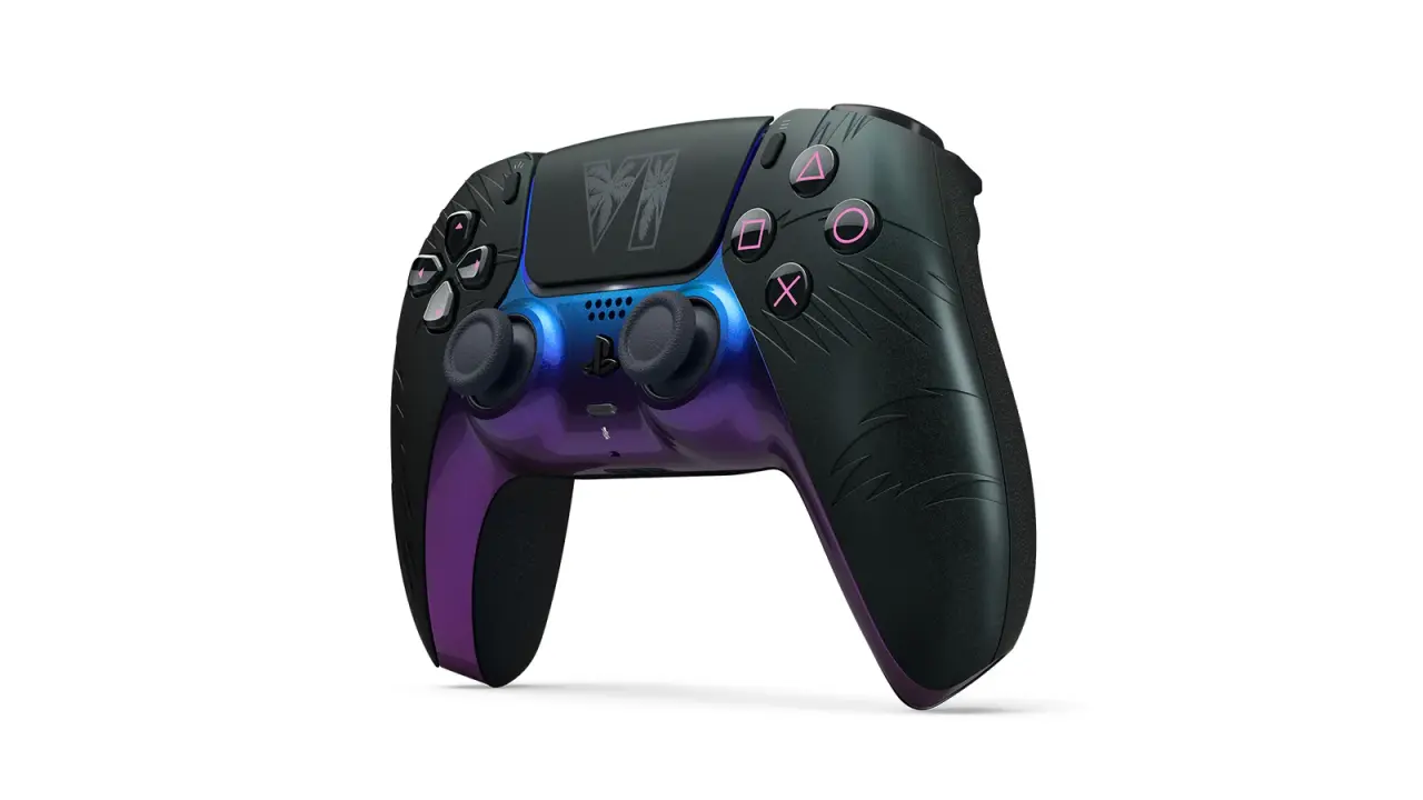 Black Grand Theft Auto VI limited-edition DualSense wireless controller