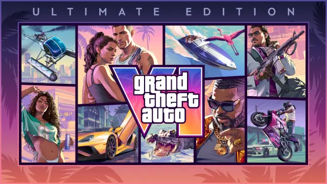 Official Ultimate Edition cover artwork with Jason and Lucia and illustrated scenes