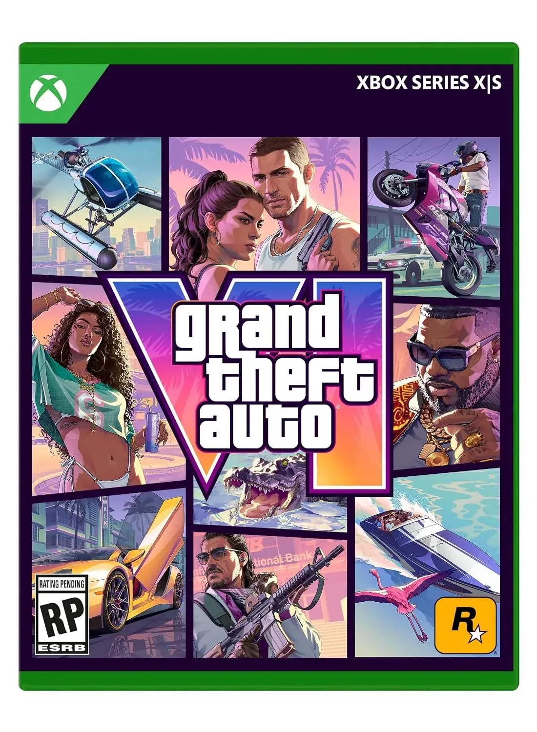Grand Theft Auto VI Xbox Series X|S boxed edition cover